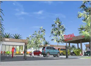 Station de services Aire de repos